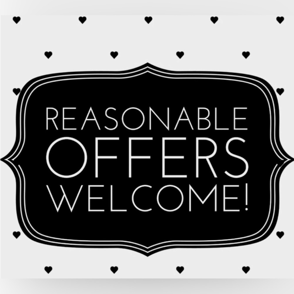 Reasonable Offers Considered❤️
